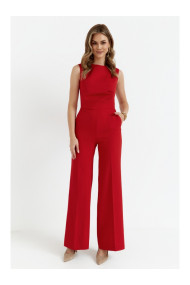 S115 Джемпер с широкими штанинами - красный