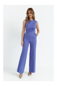 S115 Джемпер с широкими штанинами - светло-лиловый