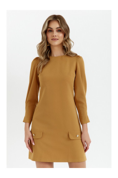 K148 Trapeces kleita - kanēlis