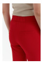 K055 Зауженные брюки - красный