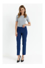K055 Зауженные брюки - темно-синий