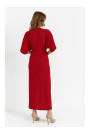 K163 Макси-платье - красный