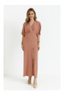 K163 Maksi kleita - rožaina