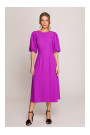 S399 Puff sleeve dress - lavender