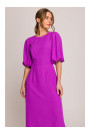 S399 Puff sleeve dress - lavender
