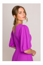 S399 Puff sleeve dress - lavender