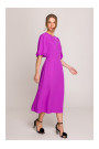 S399 Puff sleeve dress - lavender