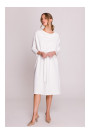 S403 Oversized knit dress - ecru