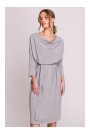 S403 Oversized knit dress - grey