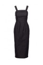 M843 Denim midi dress - graphite