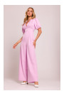 M852 Puff sleeve jumpsuit - candy pink