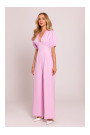 M852 Puff sleeve jumpsuit - candy pink