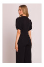 M852 Puff sleeve jumpsuit - black