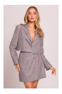 M853 Cropped blazer - graphite