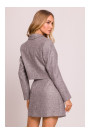 M853 Cropped blazer - graphite