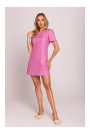 M855 A-line mini dress - fuchsia