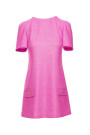 M855 A-line mini dress - fuchsia