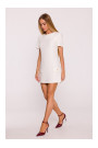 M855 A-line mini dress - cream