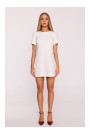 M855 A-line mini dress - cream