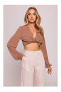 M799 Wide leg trousers - beige