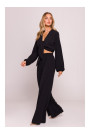 M862 Wide leg trousers - black