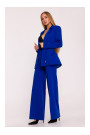 M873 Blazer with cinched waist - royal blue