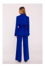 M873 Blazer with cinched waist - royal blue