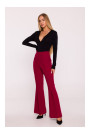 M874 Flared leg trousers - maroon