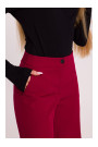 M875 Wide leg trousers - maroon