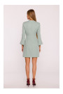 M876 Dress with wide cuffs - mint