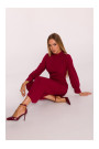 M879 Jumpsuit with stand-up collar - maroon