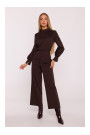 M879 Jumpsuit with stand-up collar - brown