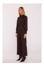 M879 Jumpsuit with stand-up collar - brown
