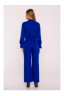 M879 Jumpsuit with stand-up collar - royal blue