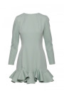 M880 Ruffled hem dress - mint