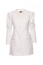 M881 Jacquard blazer dress - cream