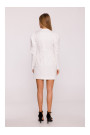 M881 Jacquard blazer dress - cream