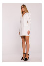 M881 Jacquard blazer dress - cream