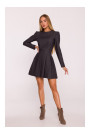 M884 Denim-look dress - graphite