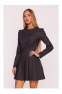 M884 Denim-look dress - graphite