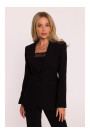 S417 Taliored blazer - black