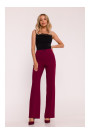 S418 Taliored trousers - maroon