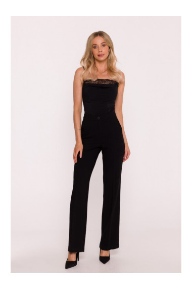 S418 Taliored trousers - black