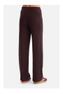 B300 Rib knit trousers - dark chocolate
