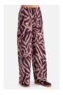 B302 Print knit trousers - model 2