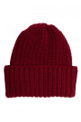 M895 Ribbed beanie - maroon