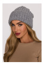 M895 Ribbed beanie - grey