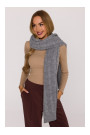 M898 Cable knit scarf - grey