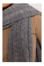 M898 Cable knit scarf - grey