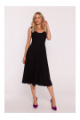 S424 Fit & flare dress - black